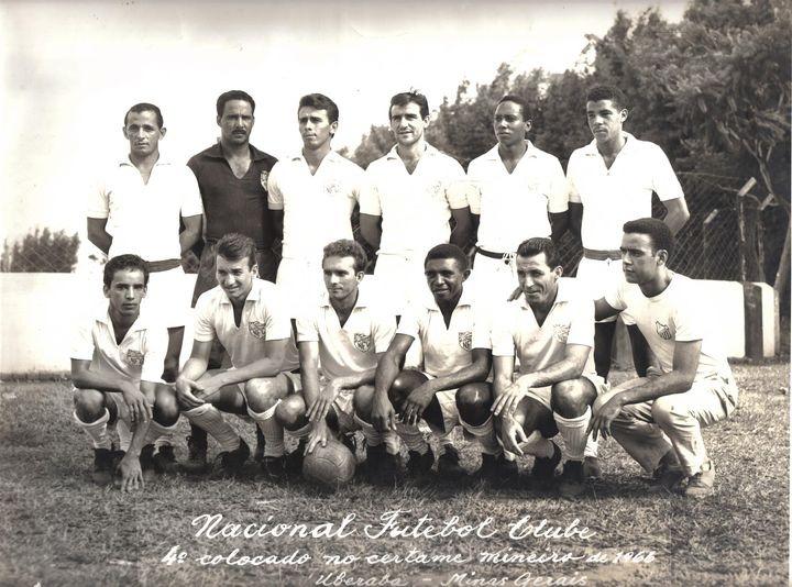 Com craques e raça, Nacional de 66 escreveu um dos capítulos mais bonitos do futebol uberabense. (Foto/Arquivo)