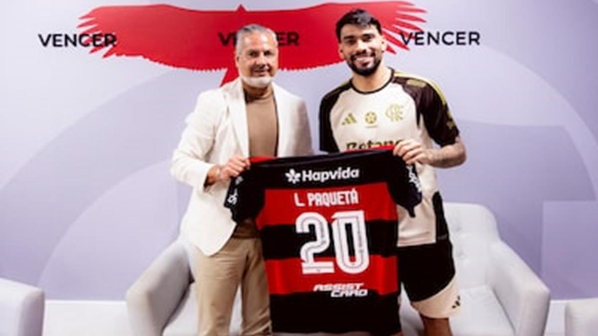 Regularizado no BID, Lucas Paquetá pode voltar a jogar pelo Flamengo neste domingo (Foto/CRF)