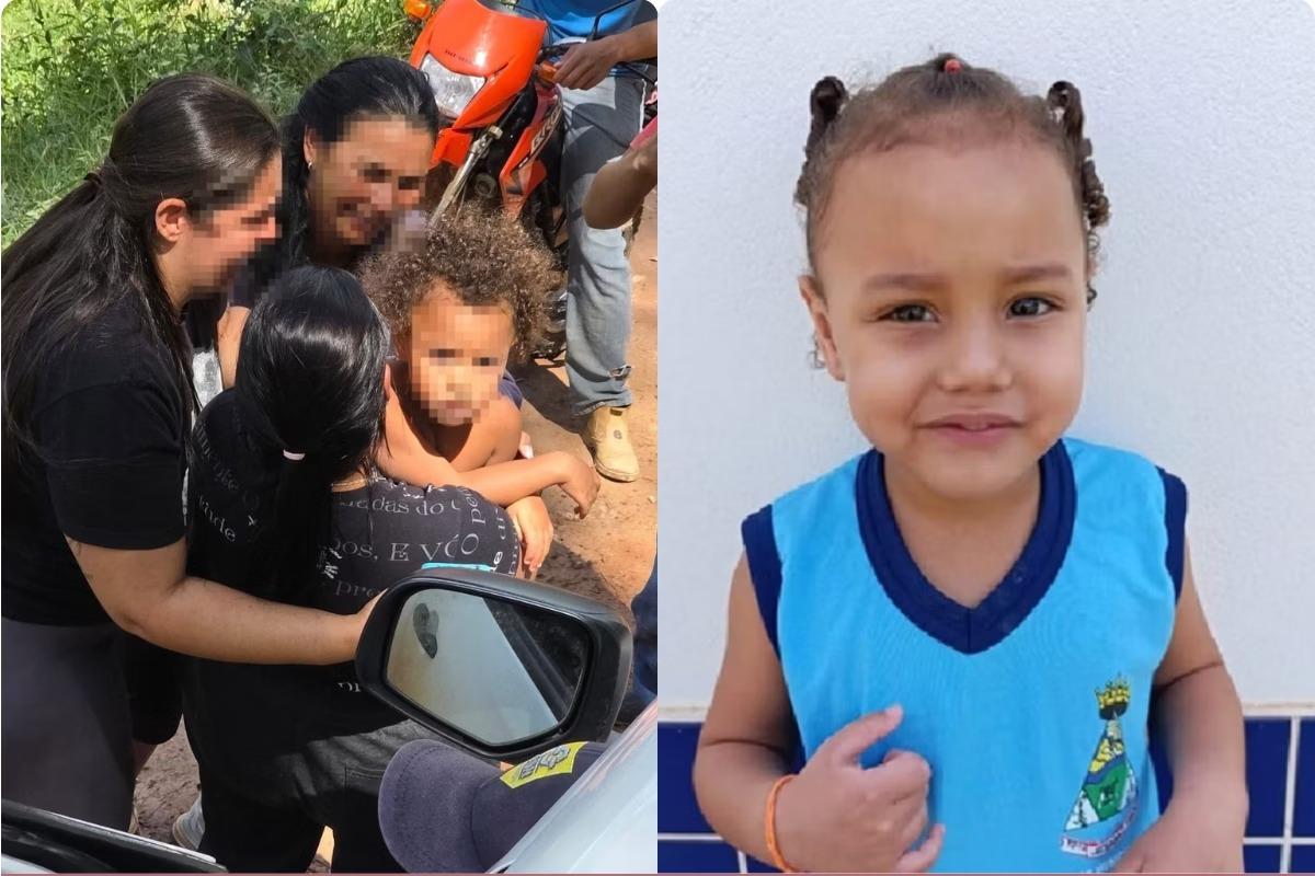 Criança foi encontrada na tarde desse sábado (31/1) (Foto/Divulgação/Corpo de Bombeiros)