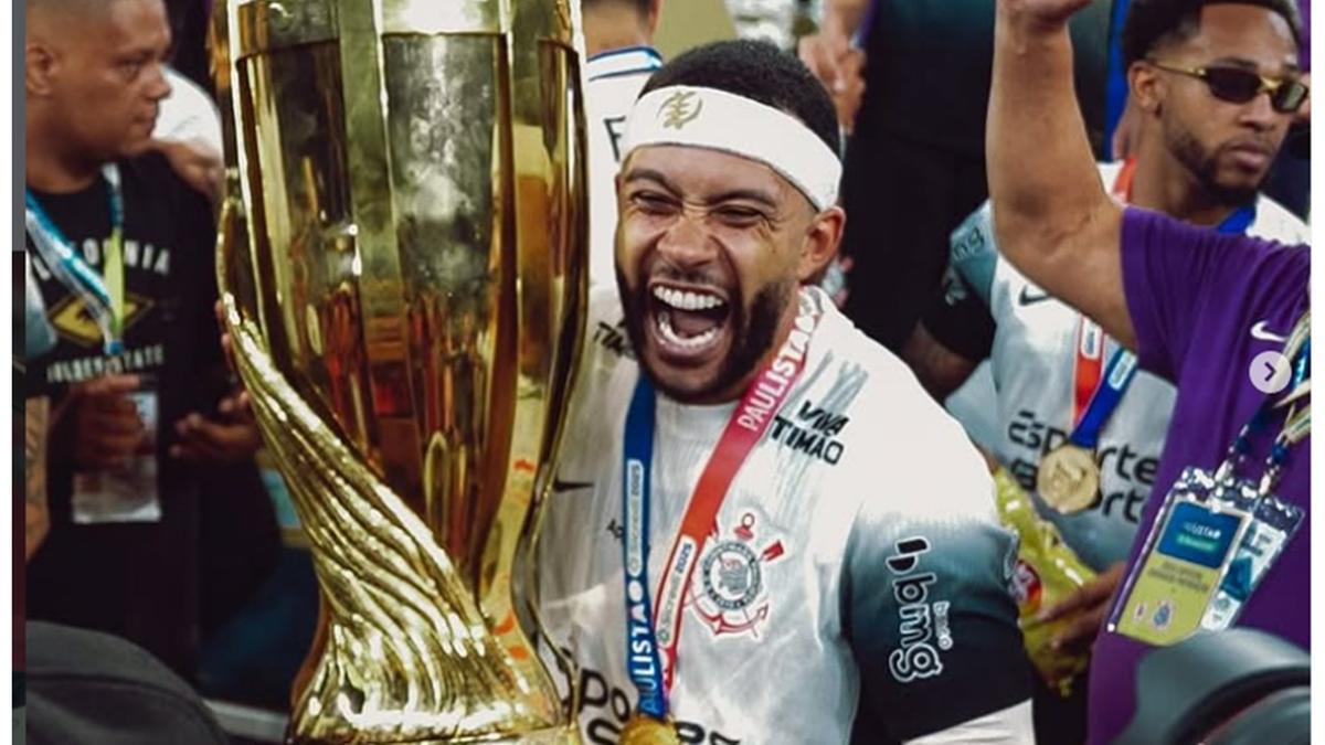 Memphis Depay soma mais de R$ 25 milhões em bonificações enquanto dívida do Corinthians ultrapassa R$ 30 milhões (Foto/Instagram)