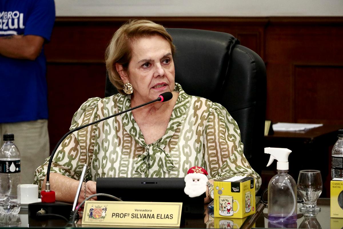 Vereadora suplente Silvana Elias devolve o mandato a Rochelle nesta quinta-feira e diz esperar que a titular da cadeira permaneça no PDT. (Foto/Reprodução)