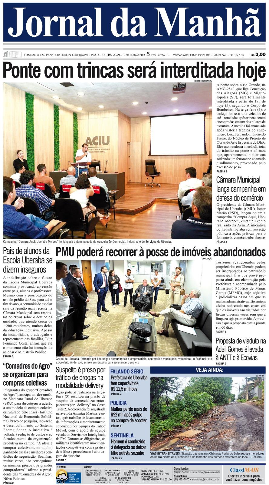 Edição do dia - 05/02/2026