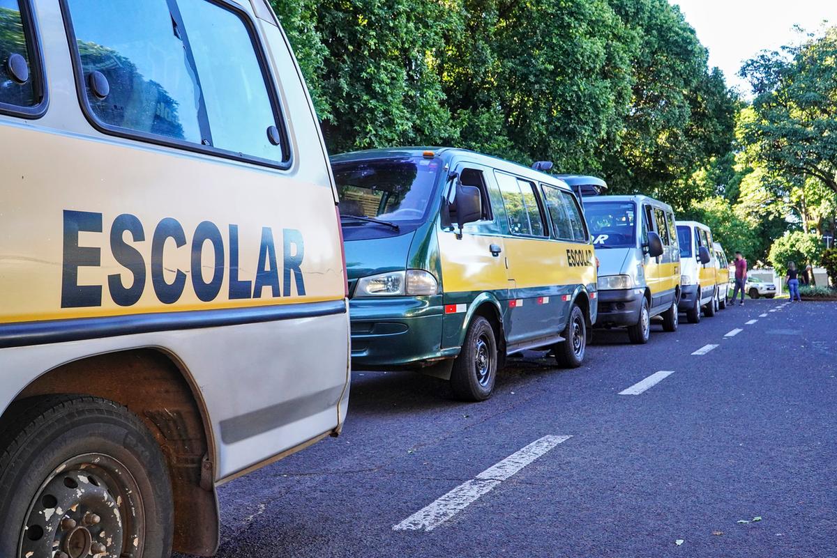 Transporte escolar em Uberaba (Foto/Lílian Veronezzi - PMU)