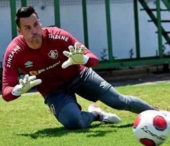 O Tricolor vencia o duelo por 1 a 0, até que Fábio acabou falhando e o time baiano arrancou o empate em Salvador (Foto/Maílson Santana/FFC)
