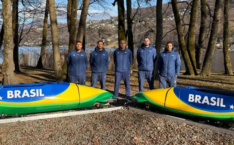 Seleção Brasileira de Bobsled. (Foto/Divulgação/COB)