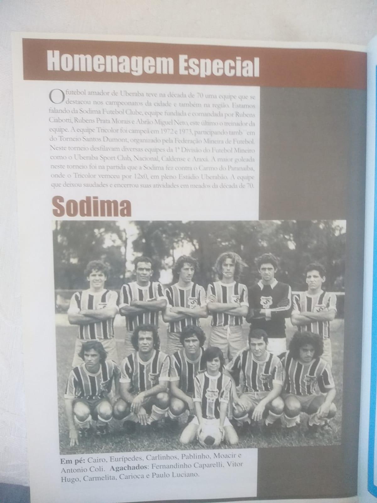 Um timaço para a história do futebol uberabense. (Foto/Arquivo)