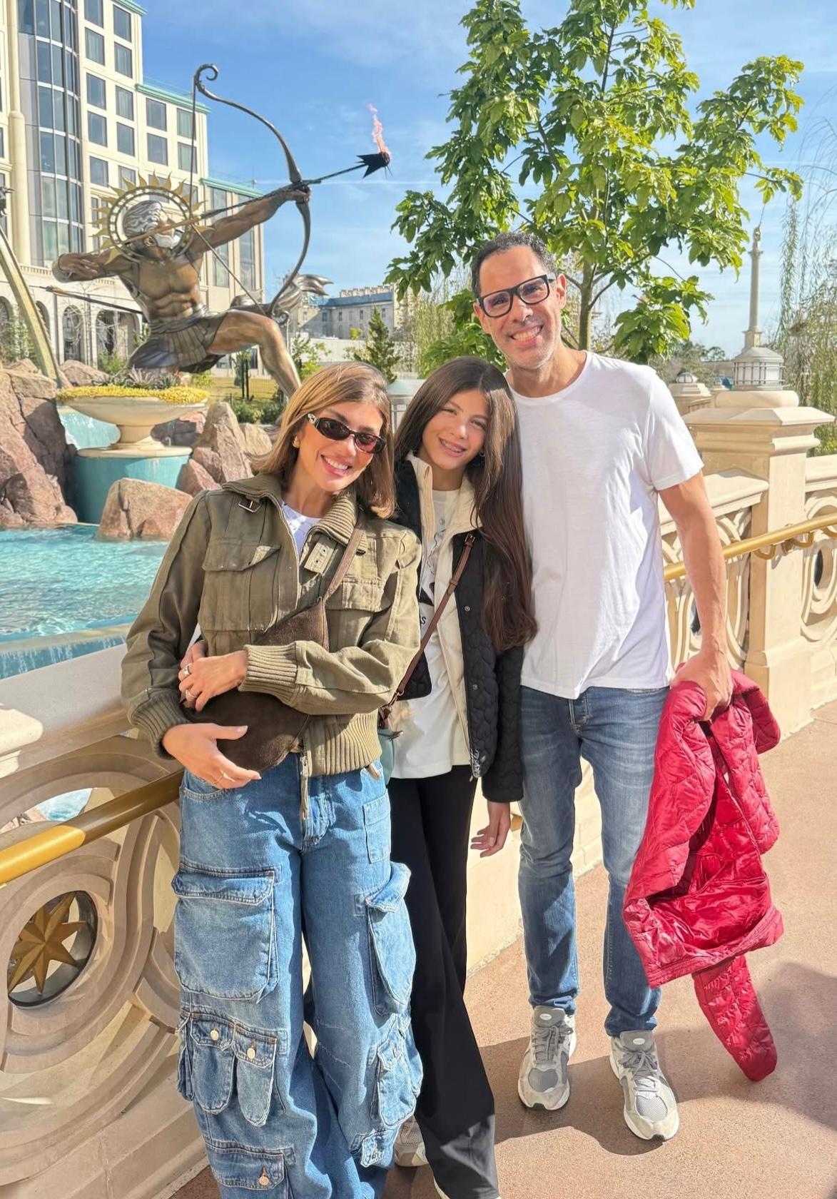 Vacation mood! A bela Lara Rocha curte férias em Miami, ao lado da filhota Luísa e de Gustavo Terra (Foto/Arquivo pessoal)