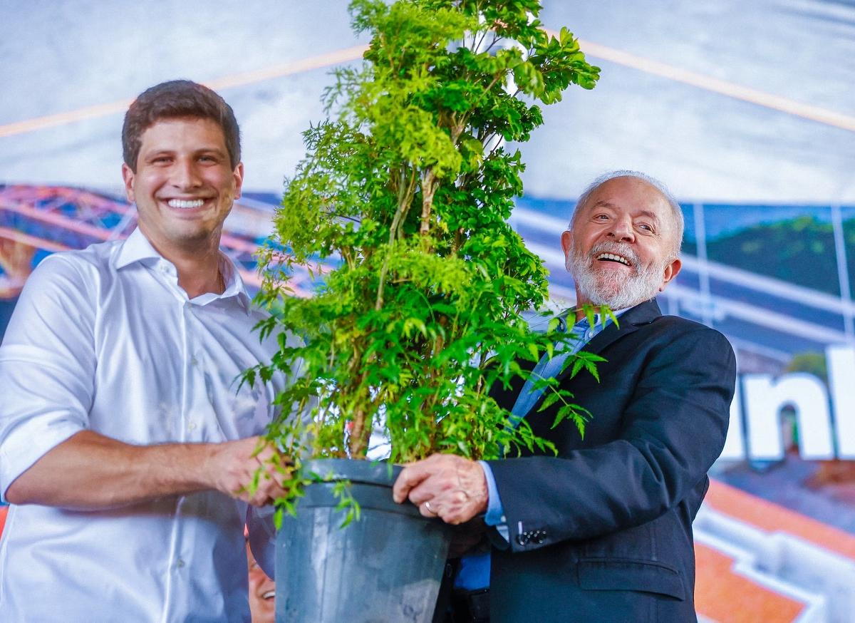 João Campos, presidente do PSB, se reúne com Lula para tratar sobre futuro de Alckmin. (Foto/Ricardo Stuckert/PR)