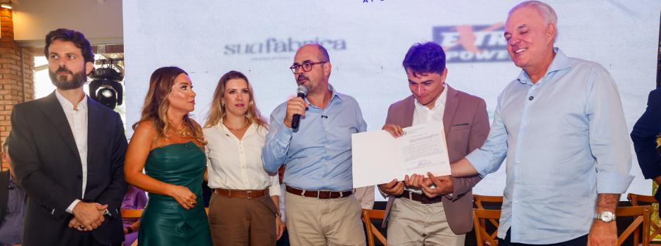 Despacho de Mateus Simões destaca que o radar meteorológico vai reforçar o monitoramento e a prevenção de eventos climáticos extremos no Triângulo Mineiro. (Foto/Divulgação/Dirceu Aurélio)