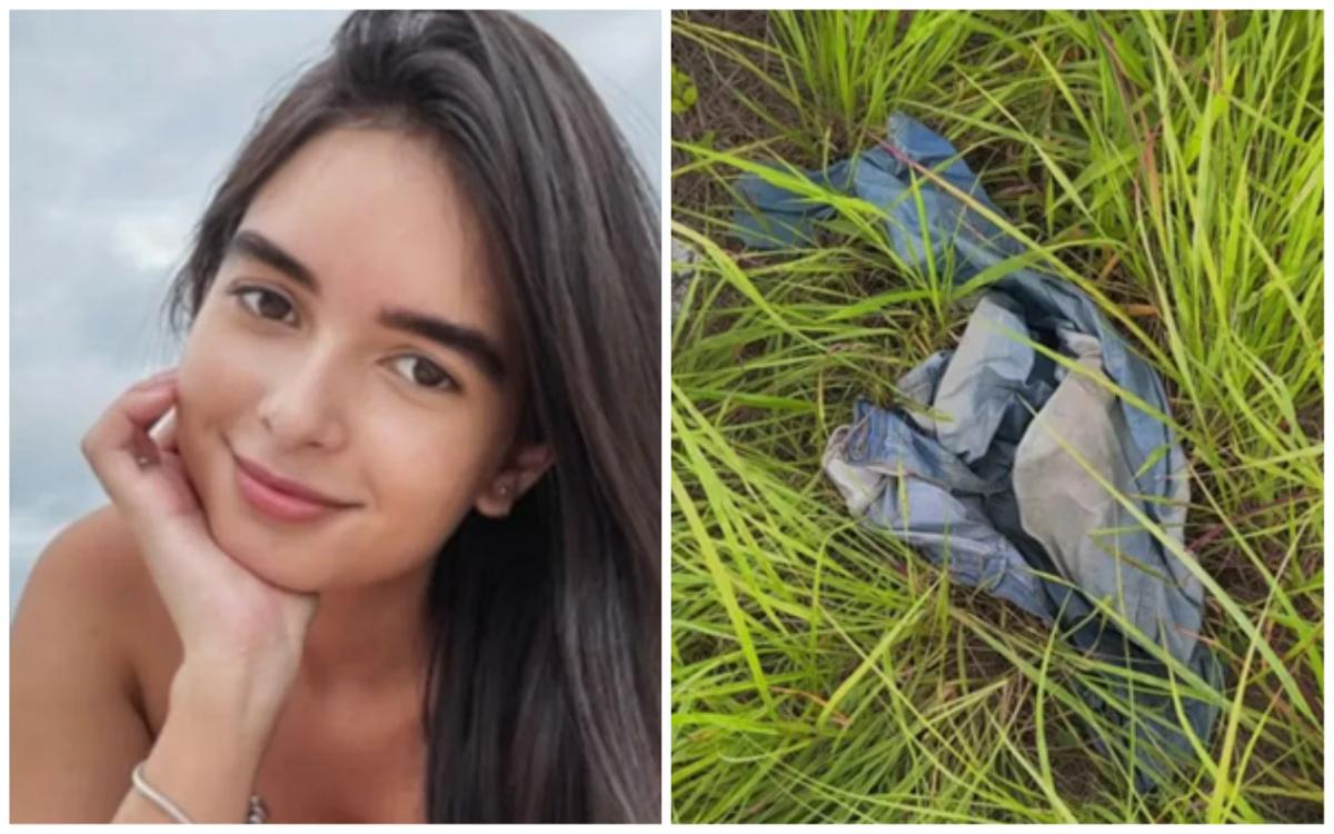 Roupas da vítima foram encontradas no local onde estava o copo (Foto/Reprodução/Redes sociais)