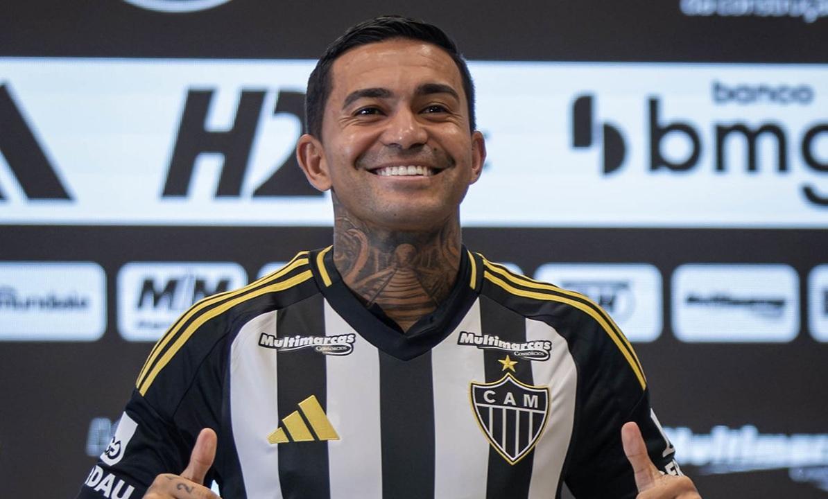 Dudu marcou aos 54 minutos e garantiu o empate do Galo (Foto/CAM)