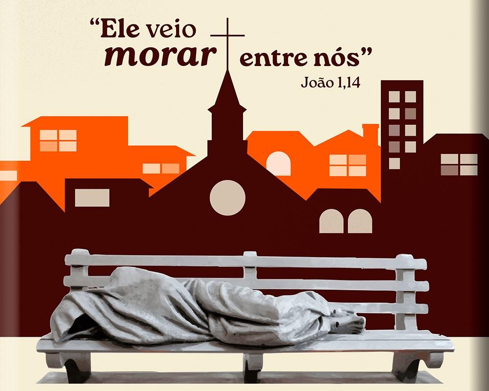 Cartaz da Campanha da Fraternidade 2026, a ser lançada amanhã pela Conferência Nacional dos Bispos do Brasil (Foto/Divulgação)