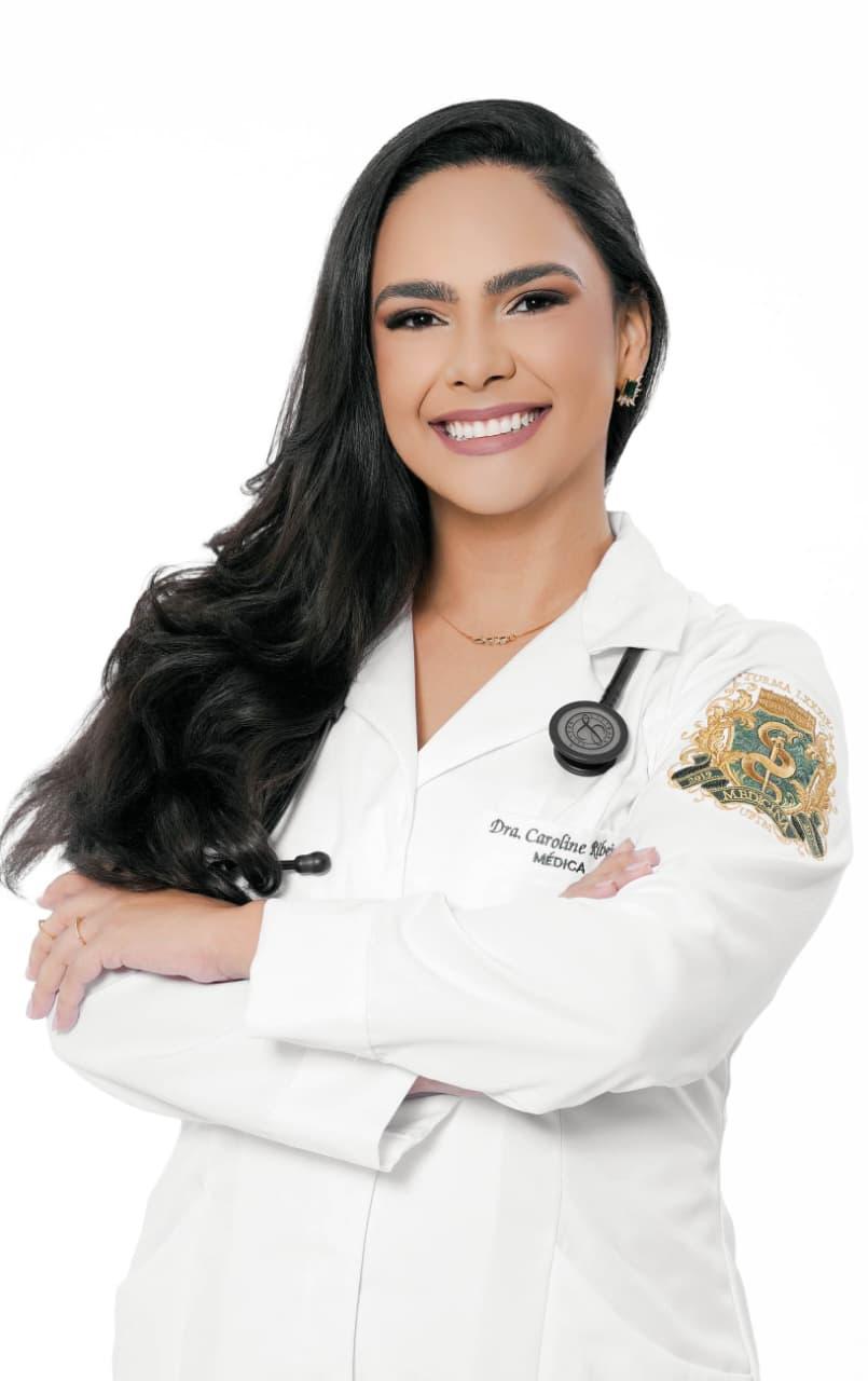 A bela Caroline Marques da Silva Alves Ribeiro, cola grau hoje em medicina pela UFTM. Parabéns! (Foto/Arquivo pessoal)