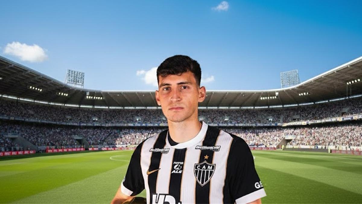 Tomás Pérez, de 20 anos, pertence ao Porto e reforça o elenco do Galo para a temporada (Foto/Atlético MG)