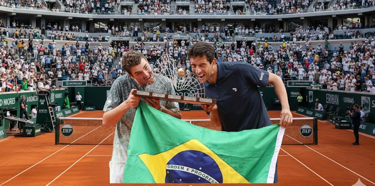 João Fonseca e Marcelo Melo brilharam no “Rio Open” (Foto/Instagram)