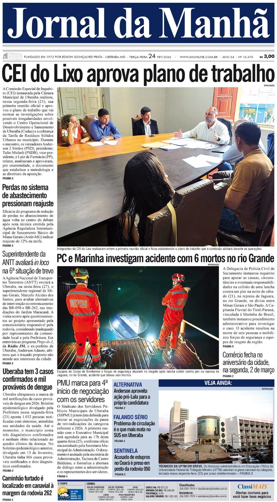 Ediçaõ do dia 24/02/2026