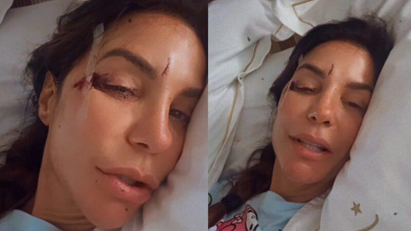 Ivete Sangalo aparece em vídeo gravado no hospital após internação em Salvador; cantora relatou virose intestinal e desmaio provocado por desidratação. (Foto/Reprodução)