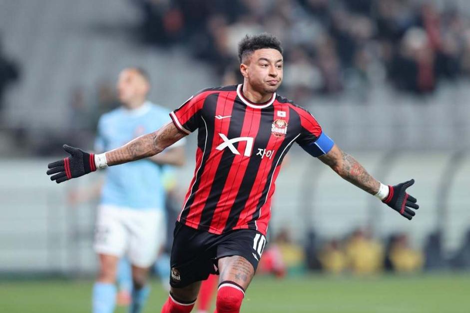 Jesse Lingard, de 33 anos, está livre no mercado e pode assinar contrato após acerto salarial (Foto/Divulgação/FC Seou)