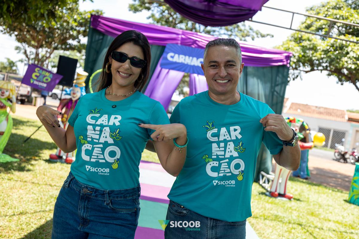 Alceu Vieira e Morgana Teodoro comemoram sucesso de mais uma edição do Carnacão! (Foto/Divulgação)