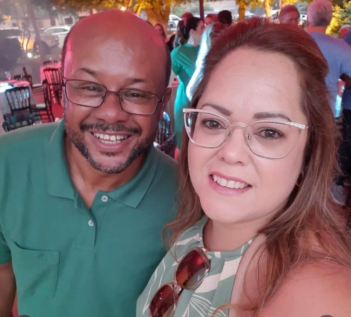 Diná Andrade celebrou mais um ano de vida no dia 23/02, ao lado do marido, Marcos. Parabéns! Que Deus a abençoe sempre! (Foto/Divulgação)