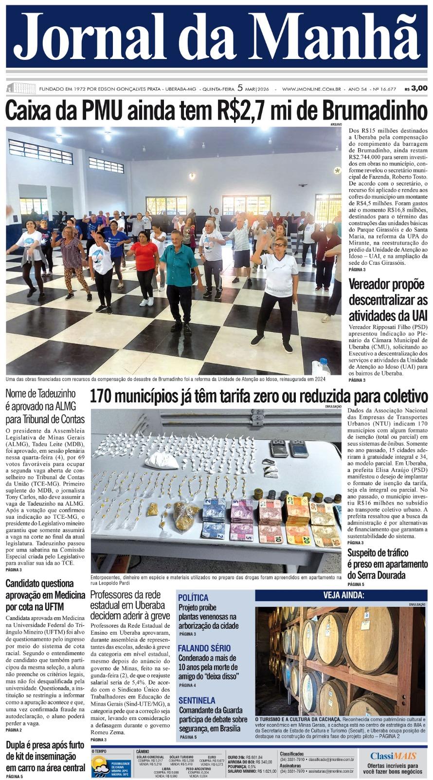 Edição do dia - 05/03/2026