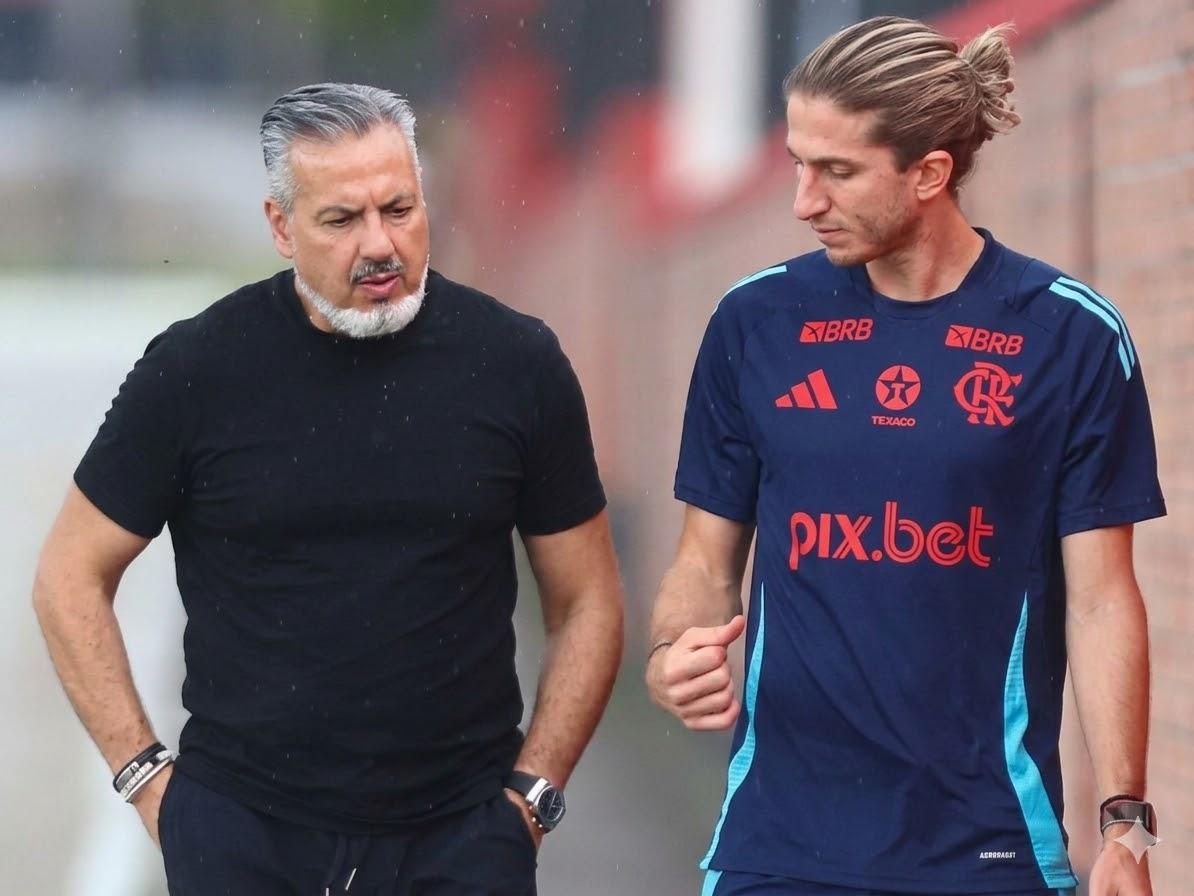 Treinador recebeu a notícia da saída em conversa rápida com o diretor José Boto durante a madrugada (Foto/Divulgação/Flamengo)