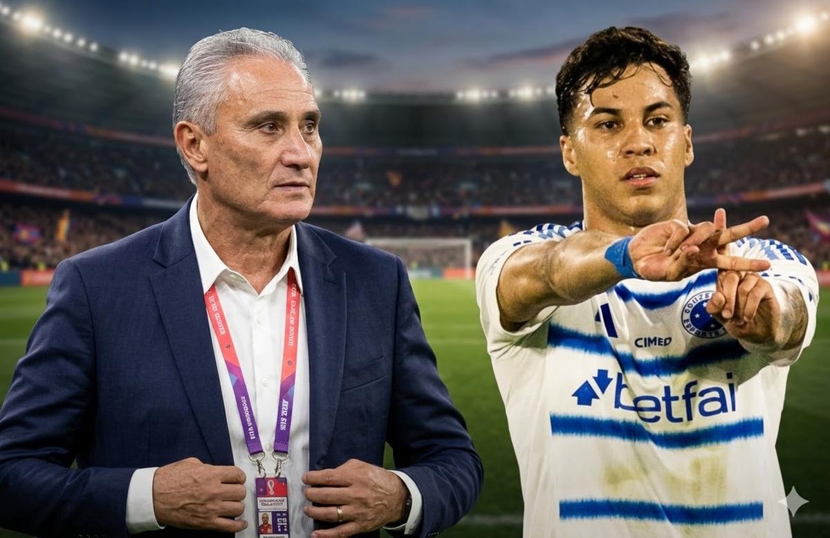 Kaio Jorge fez o gol da vitória e salvou o emprego de Tite (Foto/Montagem)