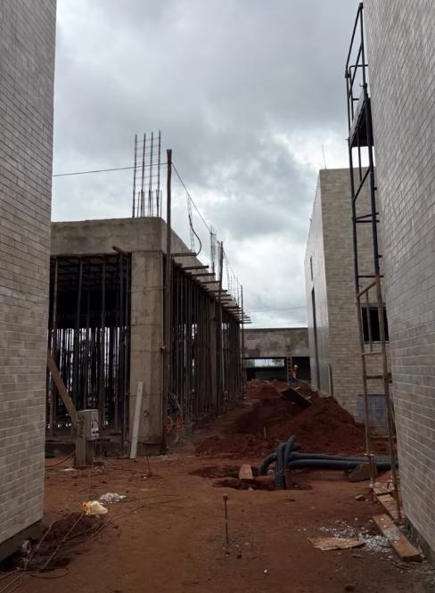 Obras de expansão do Campus UPT. (Foto/Reprodução)