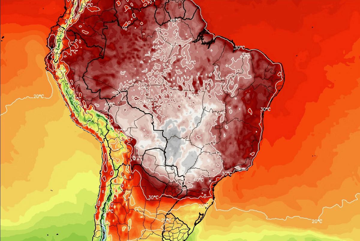 “Bolha de calor” tem data para “castigar” 7 estados nos próximos 4 dias (Foto/Reprodução)