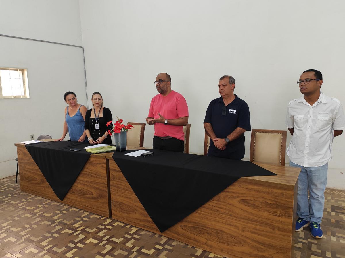 Nova Mesa Diretora do Comdefu toma posse para conduzir o conselho no biênio 2026/2028, em Uberaba. (Foto/Divulgação/PMU)