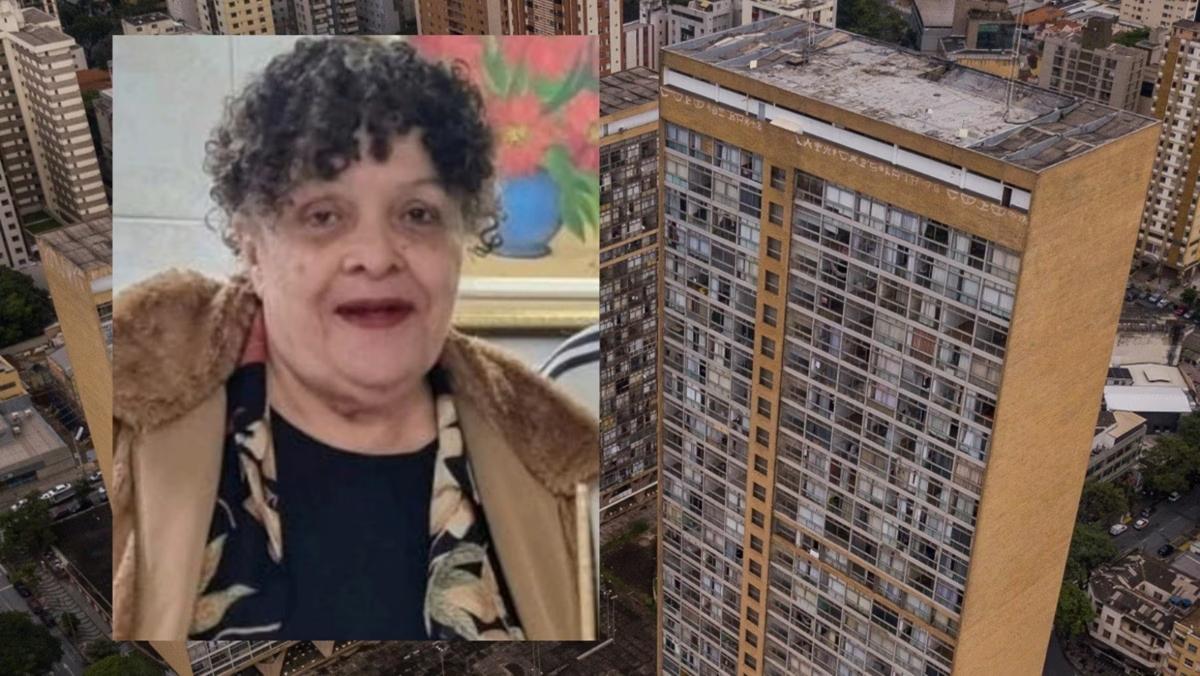 Maria Lima das Graças foi síndica do JK por cerca de 40 anos (Foto: Reprodução / Redes Sociais e Flávio Tavares / O TEMPO)