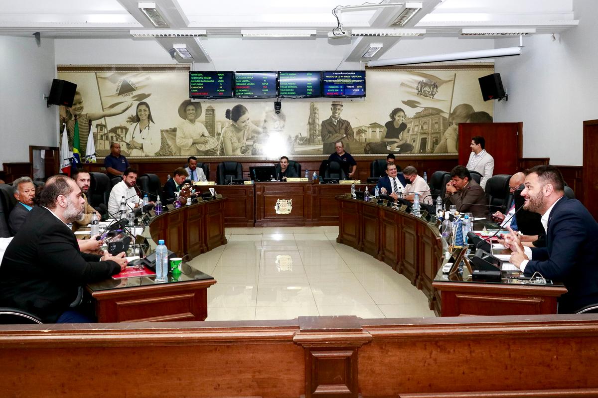 Câmara Municipal realiza nesta segunda-feira a primeira sessão do mês de março, com três projetos em pauta (Foto/Divulgação/Rodrigo Garcia/CMU)