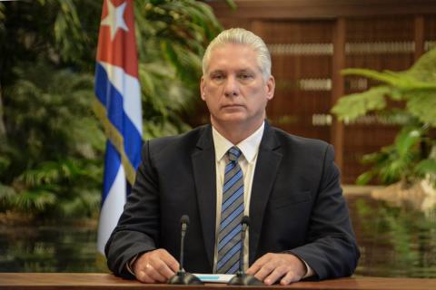 O presidente de Cuba, Miguel Díaz-Canel. (Foto/Reprodução)