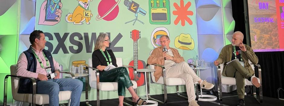 O presidente da Cemig, Reynaldo Passanezi Filho, durante painel no SXSW, nos EUA. (Foto/Divulgação/Cemig)
