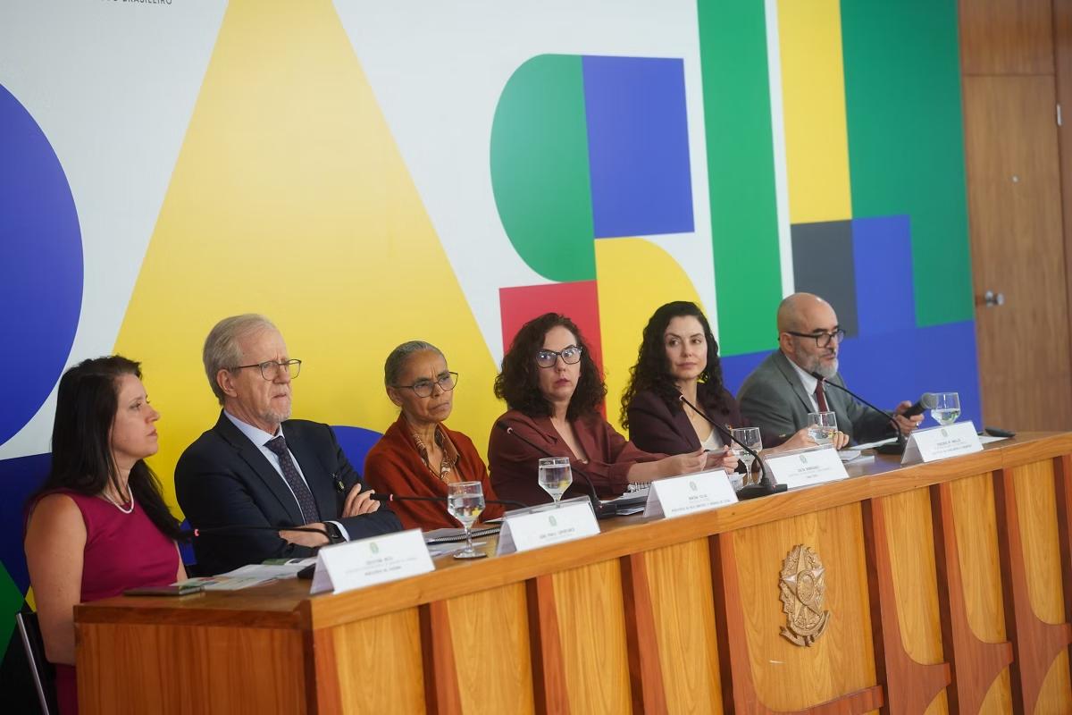 Ministra do Meio Ambiente, Marina Silva, participa do lançamento do Plano Clima. (Foto/Fernando Donasci/MMA)