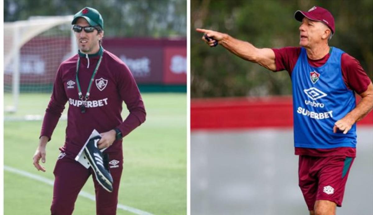 Zubeldia  e Renato Gaúcho travam hoje um bom duelo pelo campeonato Brasileiro (Foto/Montagem)