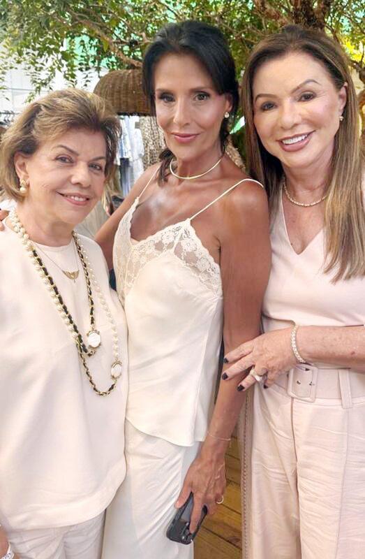 Maria Carmelita, Ana Paola Frade e De Lourdes Fernandes, trio elegante (Foto/Arquivo pessoal)