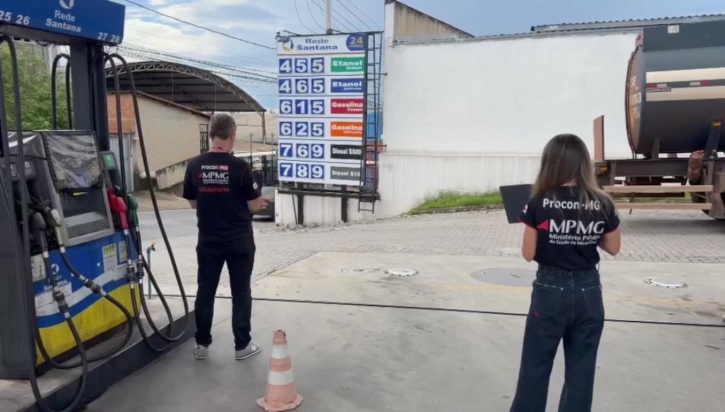 Procon-MPMG inicia fiscalização em postos de combustíveis para apurar possíveis aumentos abusivos nos preços. (Foto/Reprodução)