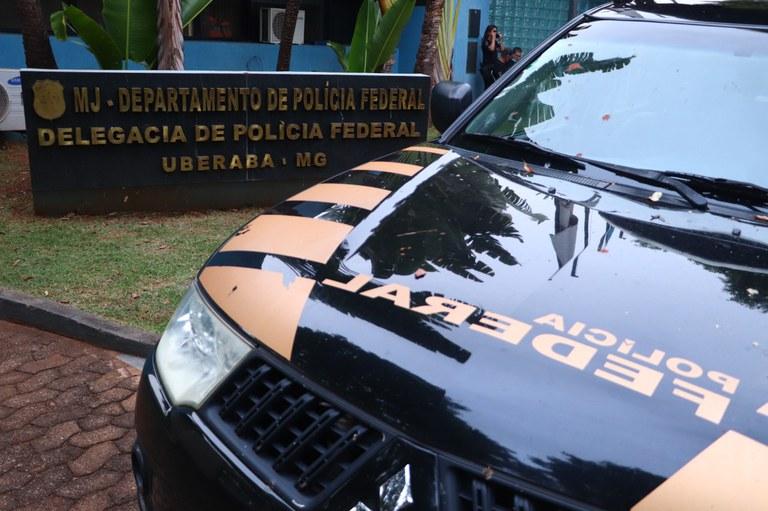 Sede da Delegacia de Polícia Federal em Uberaba, que passa a ter novo comando a partir de hoje (20), com a posse do novo delegado-chefe Murilo Almeida Gimenes (Foto/Arquivo)