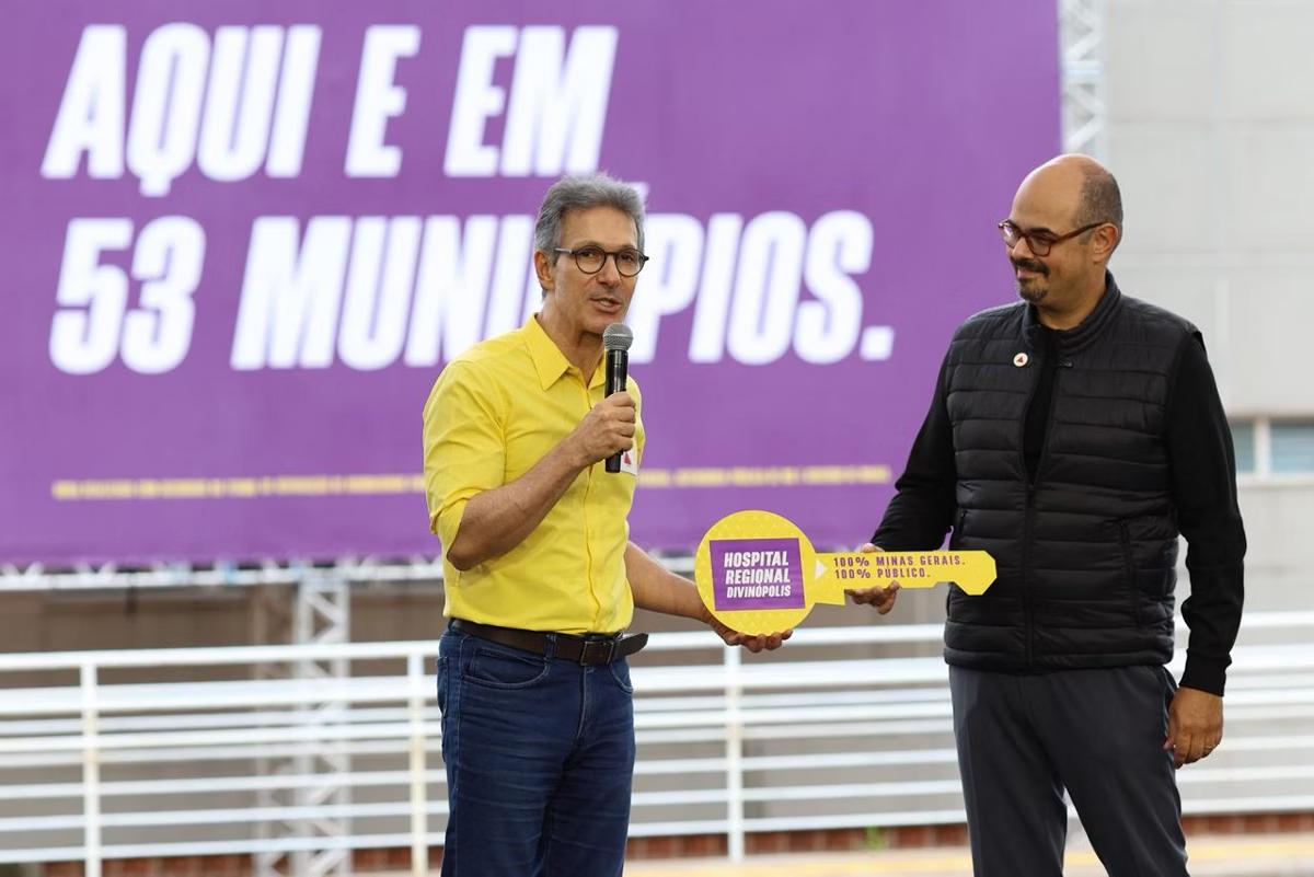 Governador de Minas, Romeu Zema, transmitirá o cargo ao vice em cerimônia no Palácio da Liberdade (Foto/Flavio Tavares/O Tempo)