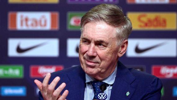 Carlo Ancelotti durante convocação da seleção brasileira (Foto/Getty/Images)