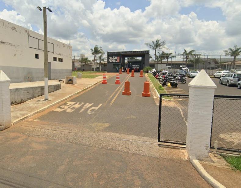 A apreensão aconteceu durante o procedimento de saída dos presos para o banho de sol, no pavilhão anexo da unidade (Foto/Divulgação)