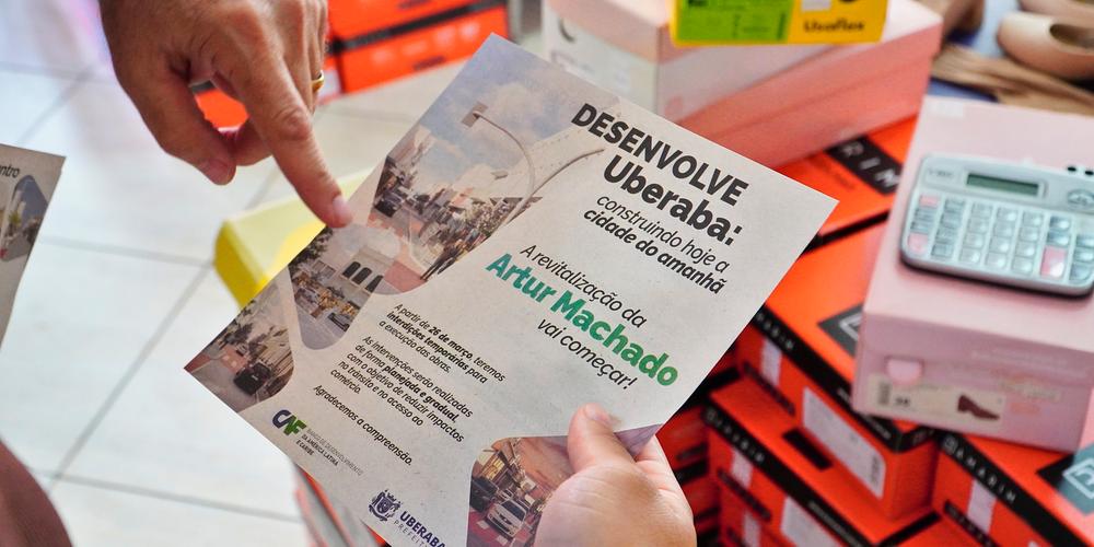 Evento no Calçadão nesta quarta-feira marca início das obras de revitalização da rua Artur Machado