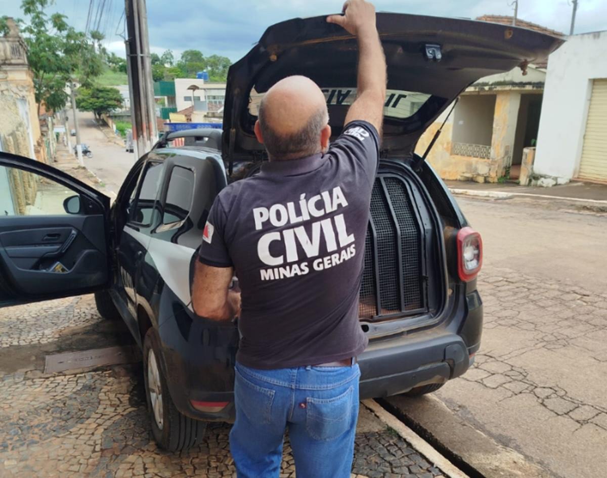 Suspeito de abusar sexualmente do filho autista foi preso em Rio Paranaíba. (Foto/PCMG)