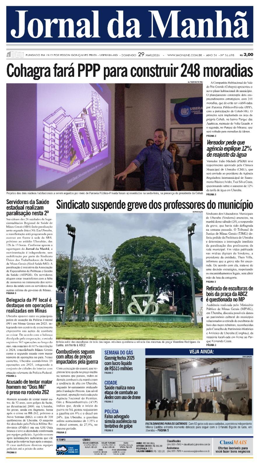 Edição do dia 29/03/2026