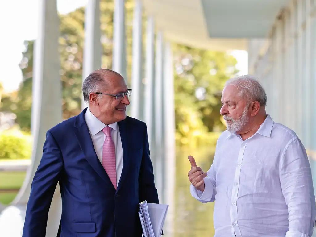 Presidente Lula, durante encontro com Ministro do Desenvolvimento, Indústria, Comércio e Serviços, Geraldo Alckmin (Foto/Ricardo Stuckert/Presidência da República)