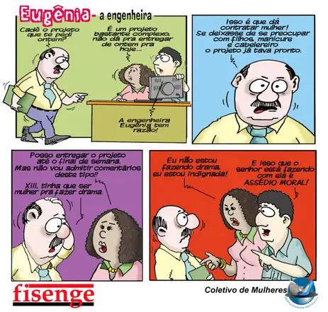 Brasília (DF), 31/03/2026 - História em quadrinhos vira ferramenta de conscientização social na EJA. Tirinhas da Engenheira Eugênia fazem parte do material de apoio pedagógico. (Foto: Fisenge/Divulgação - Fisenge/Divulgação)