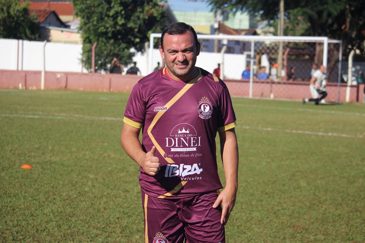 Dinei, atacante do Fabrício (Foto/Divulgação)