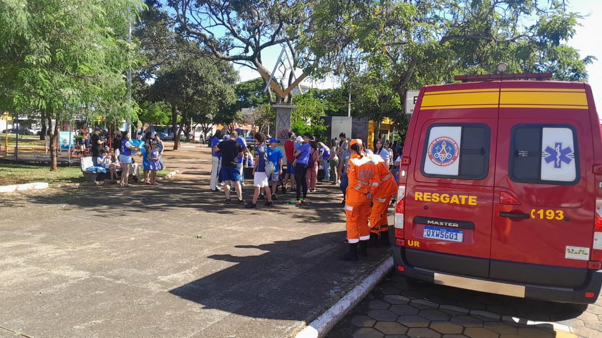 O percurso teve início na Rua Doutor Jorge Frange e seguiu até o Parque de Exposições da ABCZ (Foto/Divulgação Corpo de Bombeiros)
