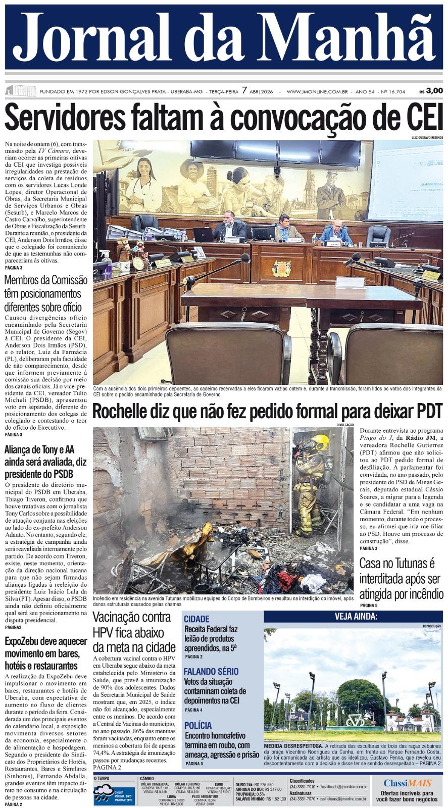 Edição do dia - 07/04/2026